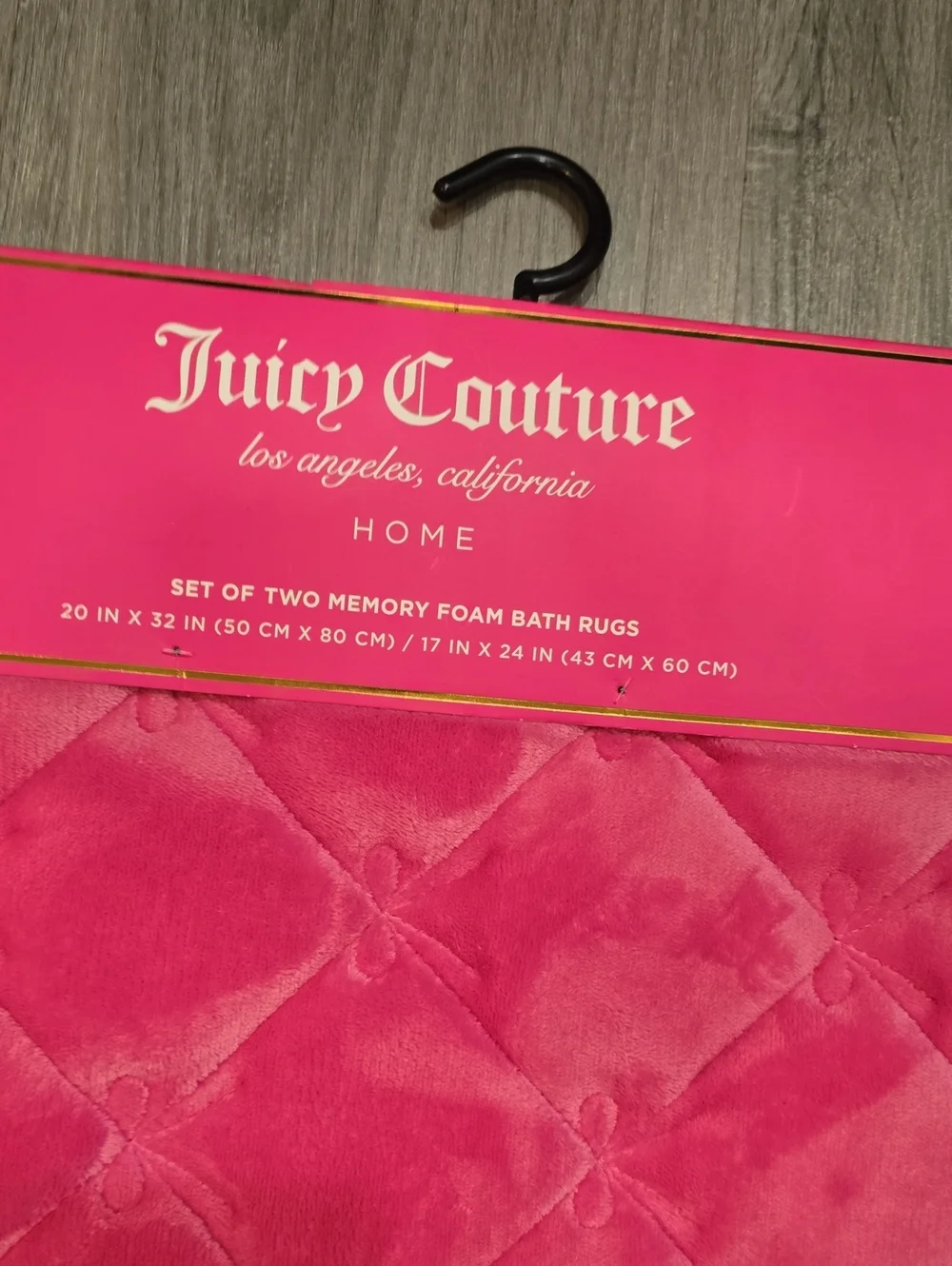 Juicy Couture luxe plush